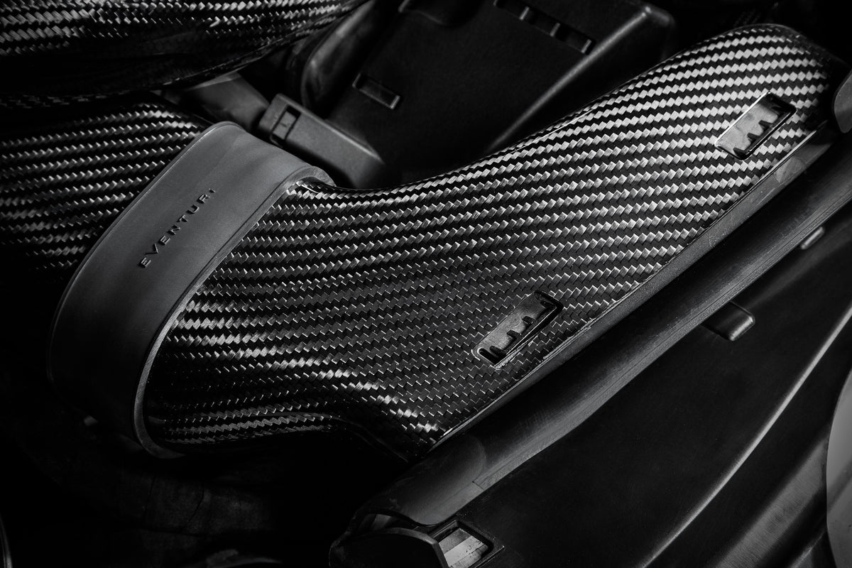 EVENTURI EVE-C63S-DCT Carbon Ducts for EVE-C63S-CF-INT System (Ver. 1 with Rubber Tubes) Photo-4 