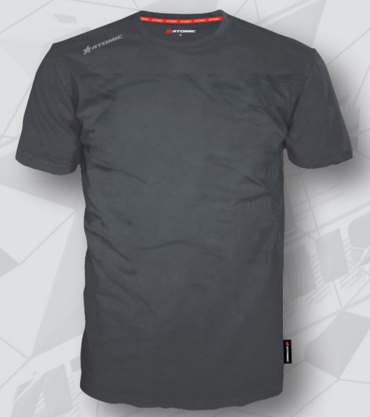 ATOMIC MOTORSPORT COLLECTION AMC-002-XXL T-shirt, dark grey, size XXL Photo-0 