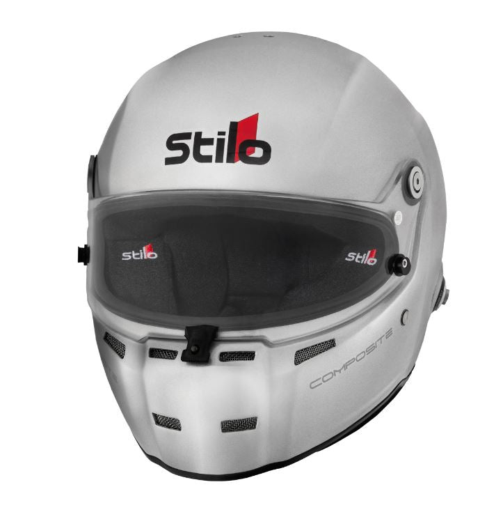 STILO AA0710AG2T57 ST5 FN Composite Racing full face helmet, HANS, SA2020/FIA, grey, size 57 Photo-0 