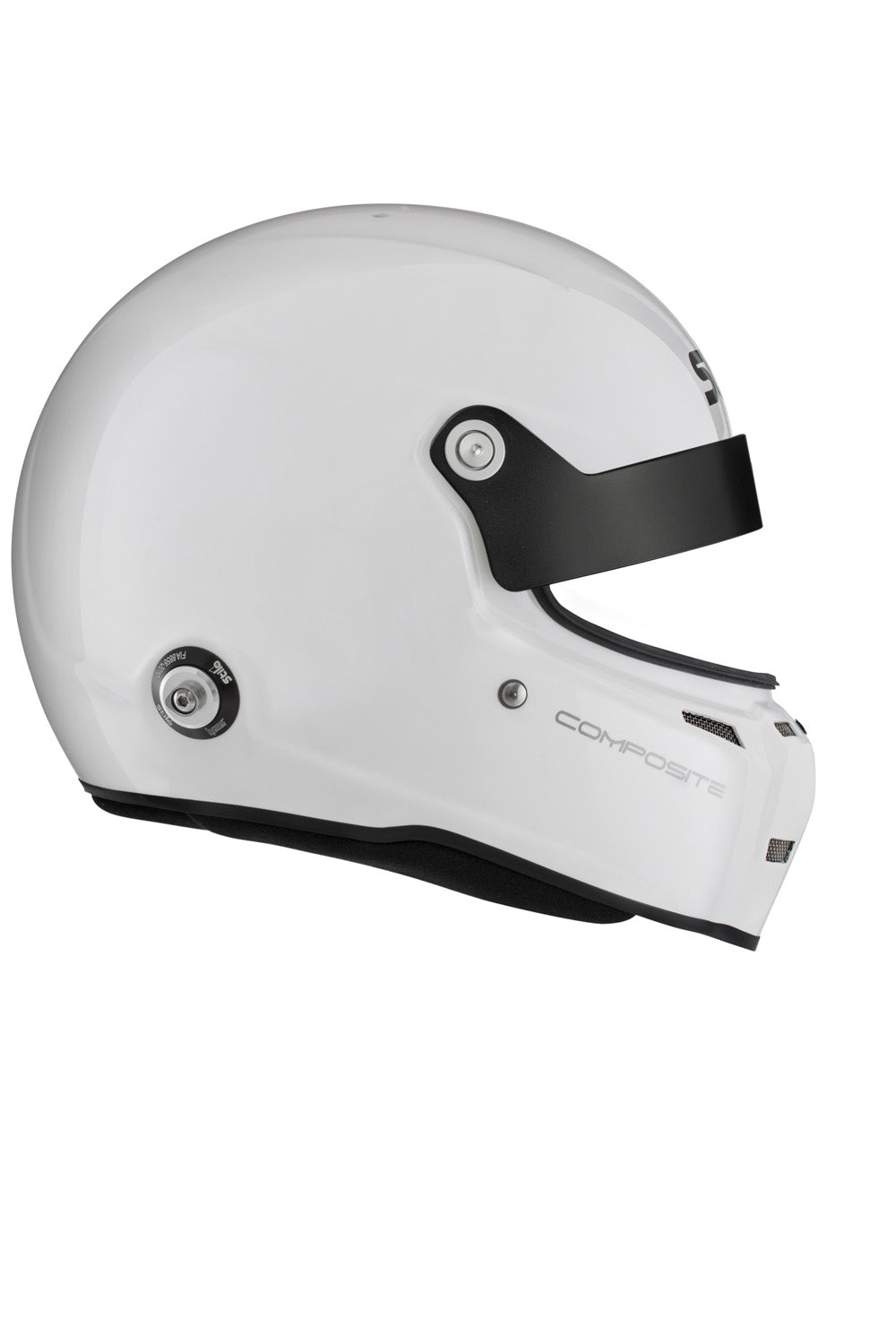 STILO AA0712AG2T640101 ST5GT N COMPOSITE Racing full face helmet, HANS, SA2020/FIA, white/black, size 64 Photo-4 