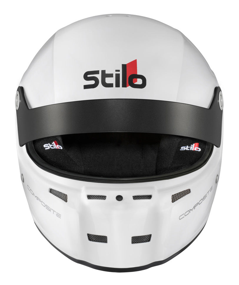 STILO AA0712AG2T570101 ST5GT N COMPOSITE Racing full face helmet, HANS, SA2020/FIA, white/black, size 57 Photo-2 