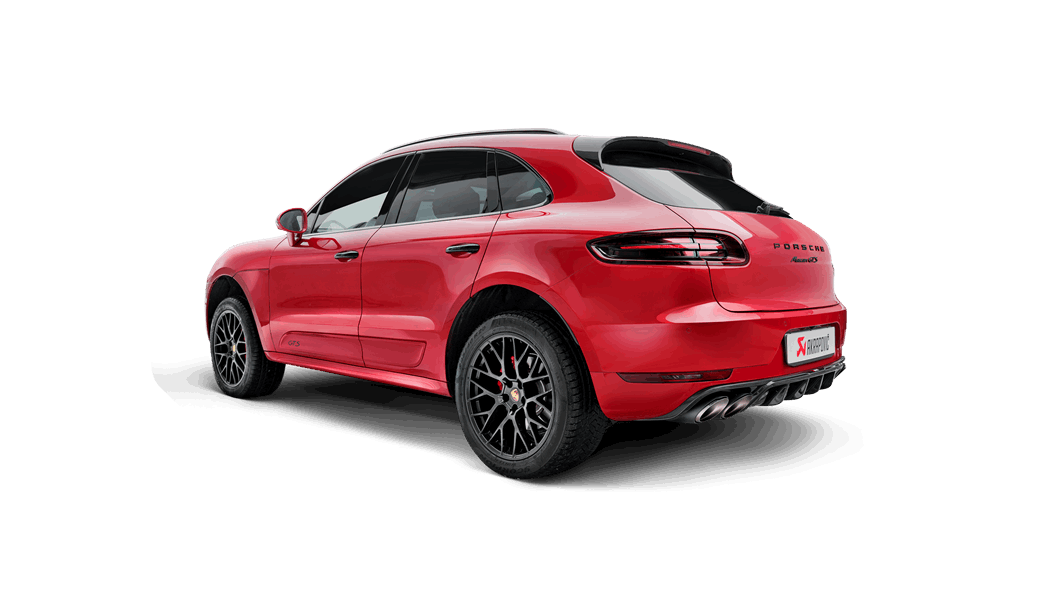 AKRAPOVIC S-PO/TI/7H Evolution Line (Titanium) PORSCHE Macan S (95B) 2014-2018 ECE Type Approval Photo-2 