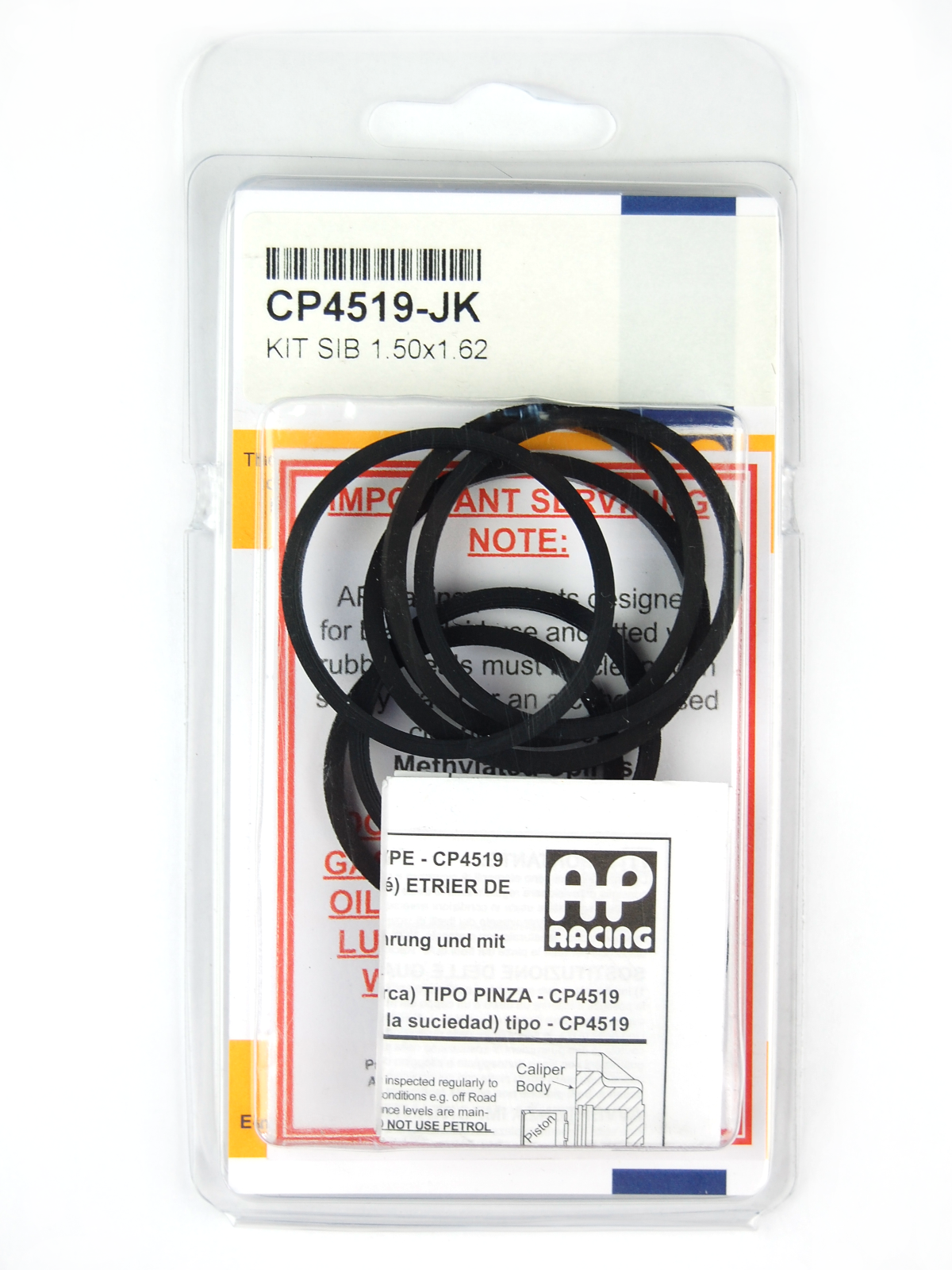 AP RACING CP4519-KL Caliper Seal Kit Photo-0 
