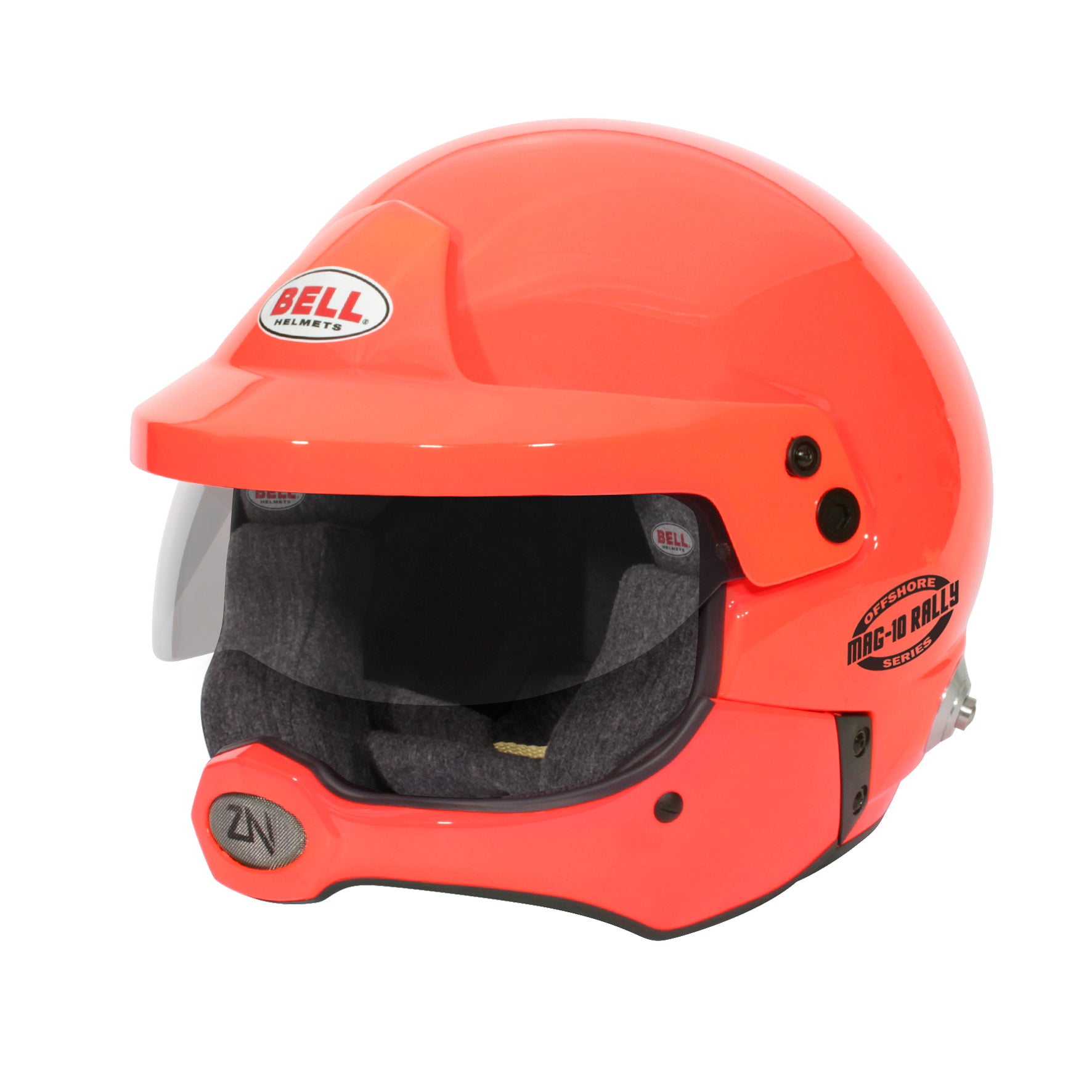 BELL 1346023 MAG-10 RALLY PRO OFFSHORE ORANGE Open face helmet, HANS, FIA, size 56 (7) Photo-1 