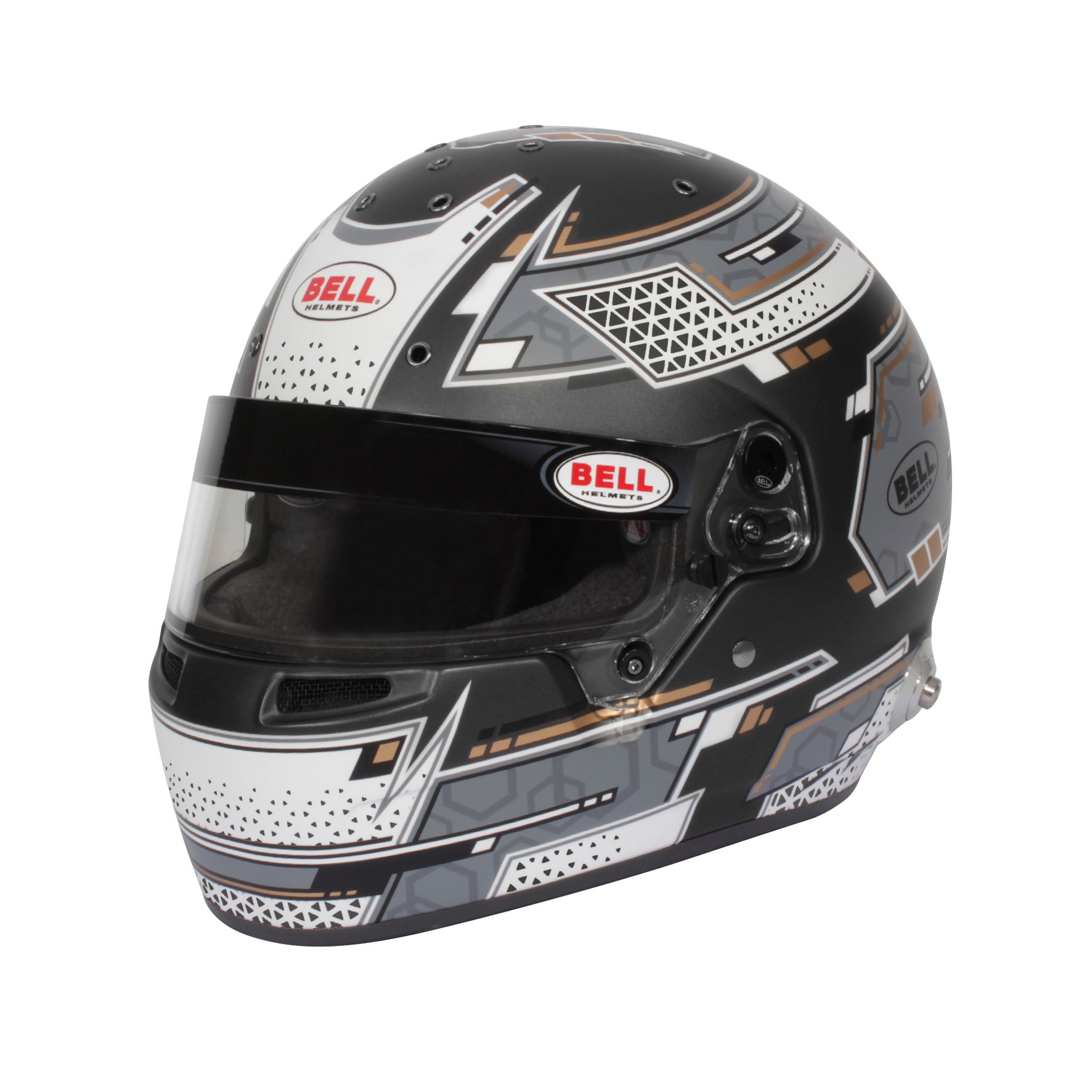 BELL 1310A53 RS7 STAMINA GREY Racing helmet full face, HANS, FIA8859-2015, size 57 (7 1/8) Photo-0 