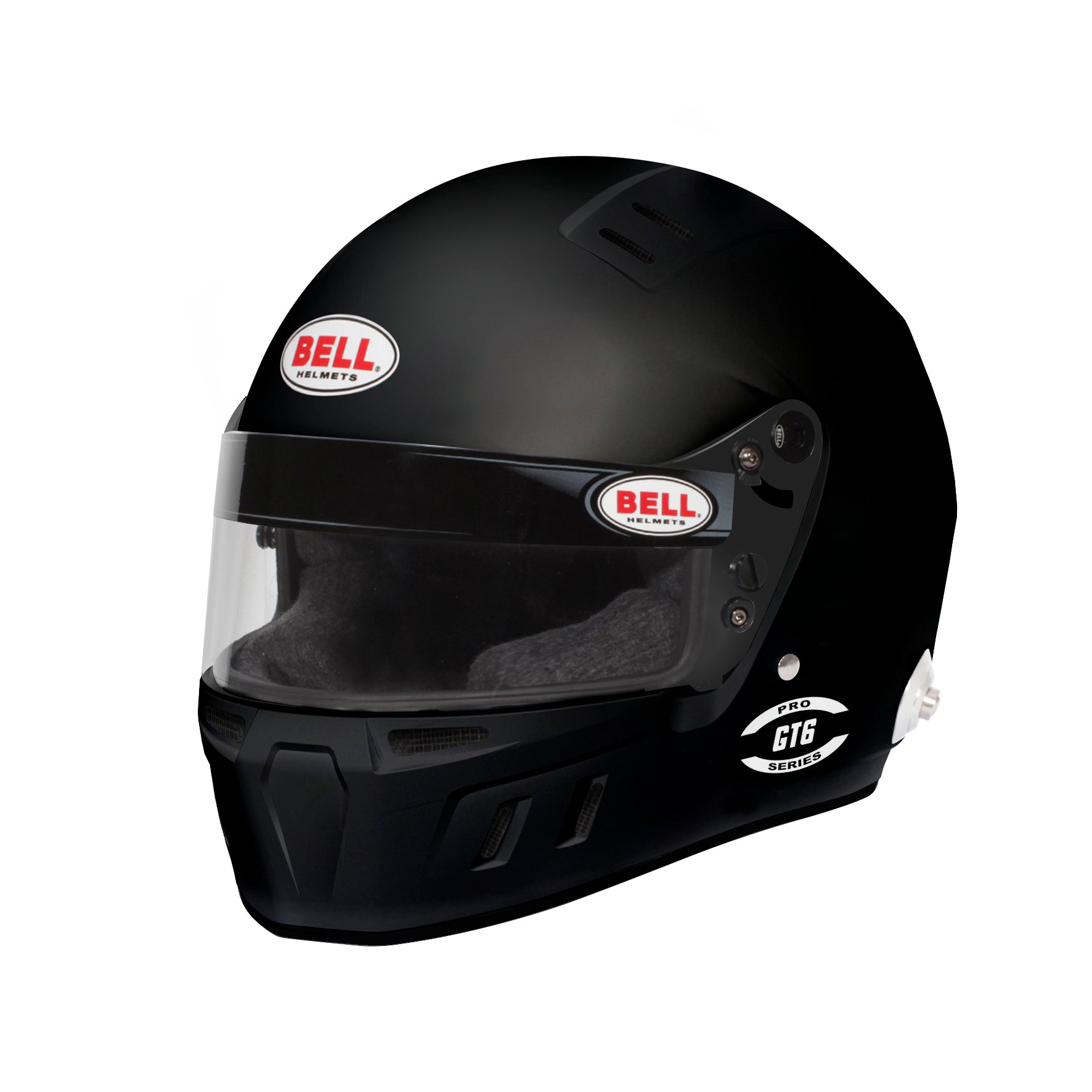 BELL 1341017 GT6 MATTE BLACK Racing helmet full face, HANS, FIA8859-2015, size 60 (7 1/2) Photo-0 