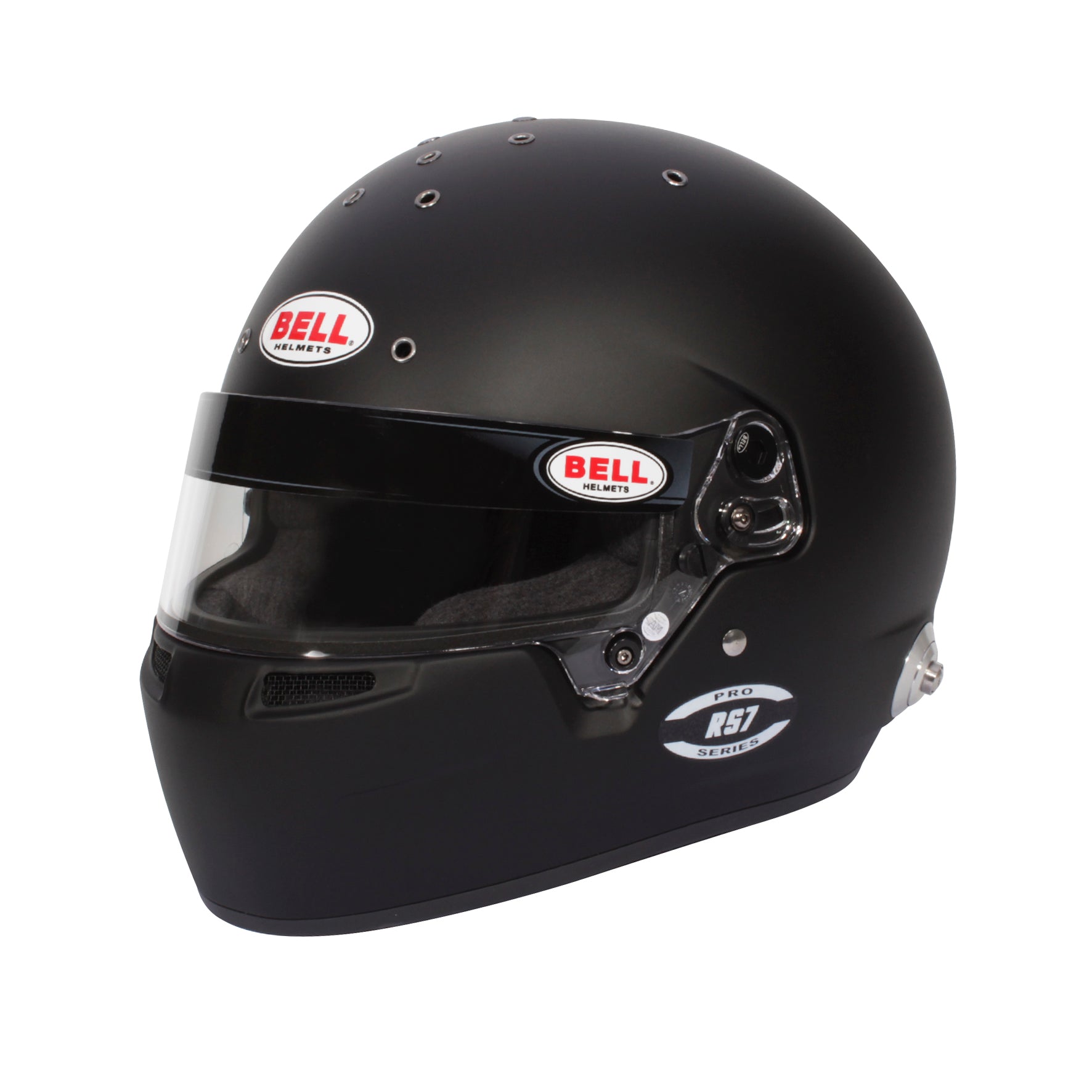 BELL 1310A21 Racing helmet full face RS7 MATTE BLACK, HANS, FIA, size 54 (6 3/4) Photo-0 