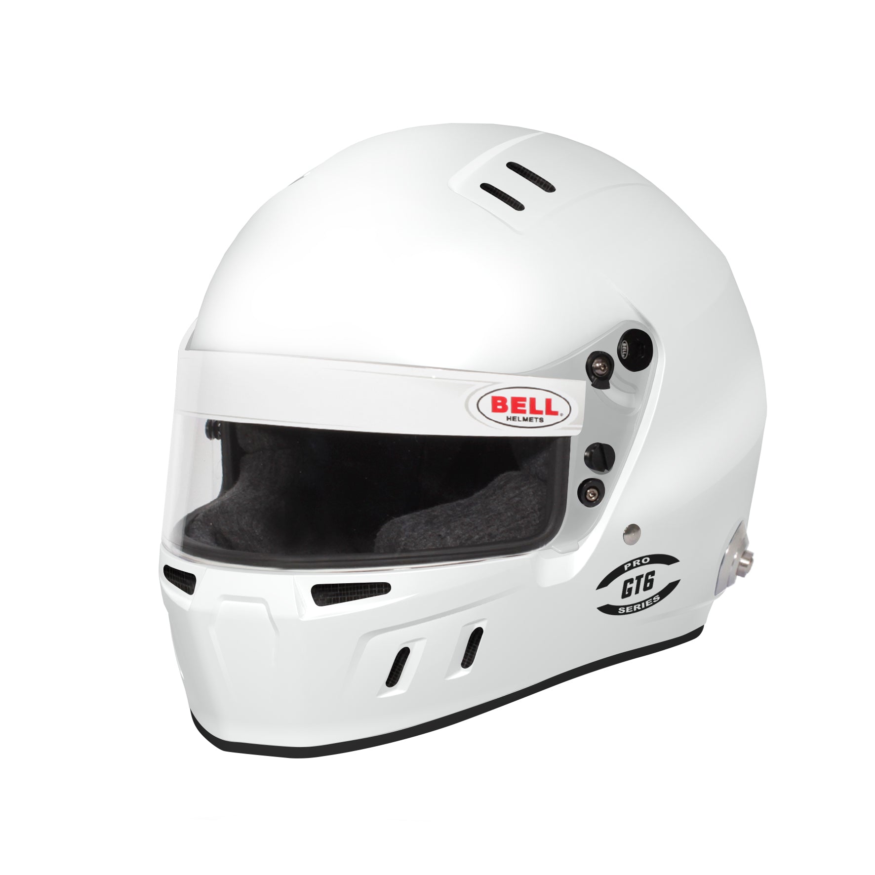 BELL 1341001 GT6 WHITE Racing helmet full face, HANS, FIA8859-2015, size 54 (6 3/4) Photo-0 