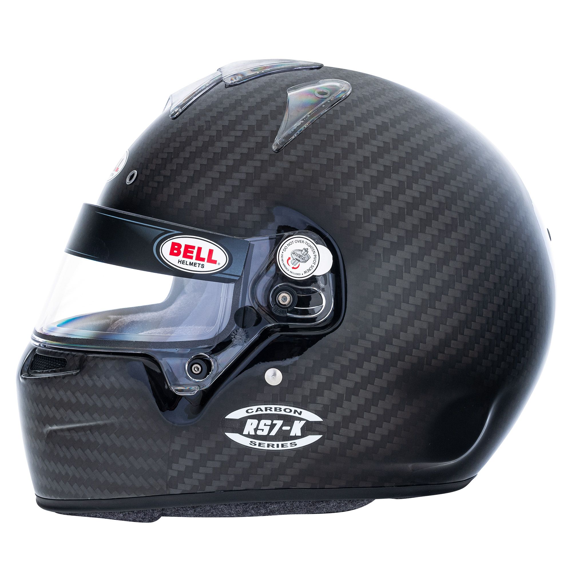 BELL 1204A47 Karting helmet RS7-K CARBON, K2020, size 61 (7 5/8) Photo-2 