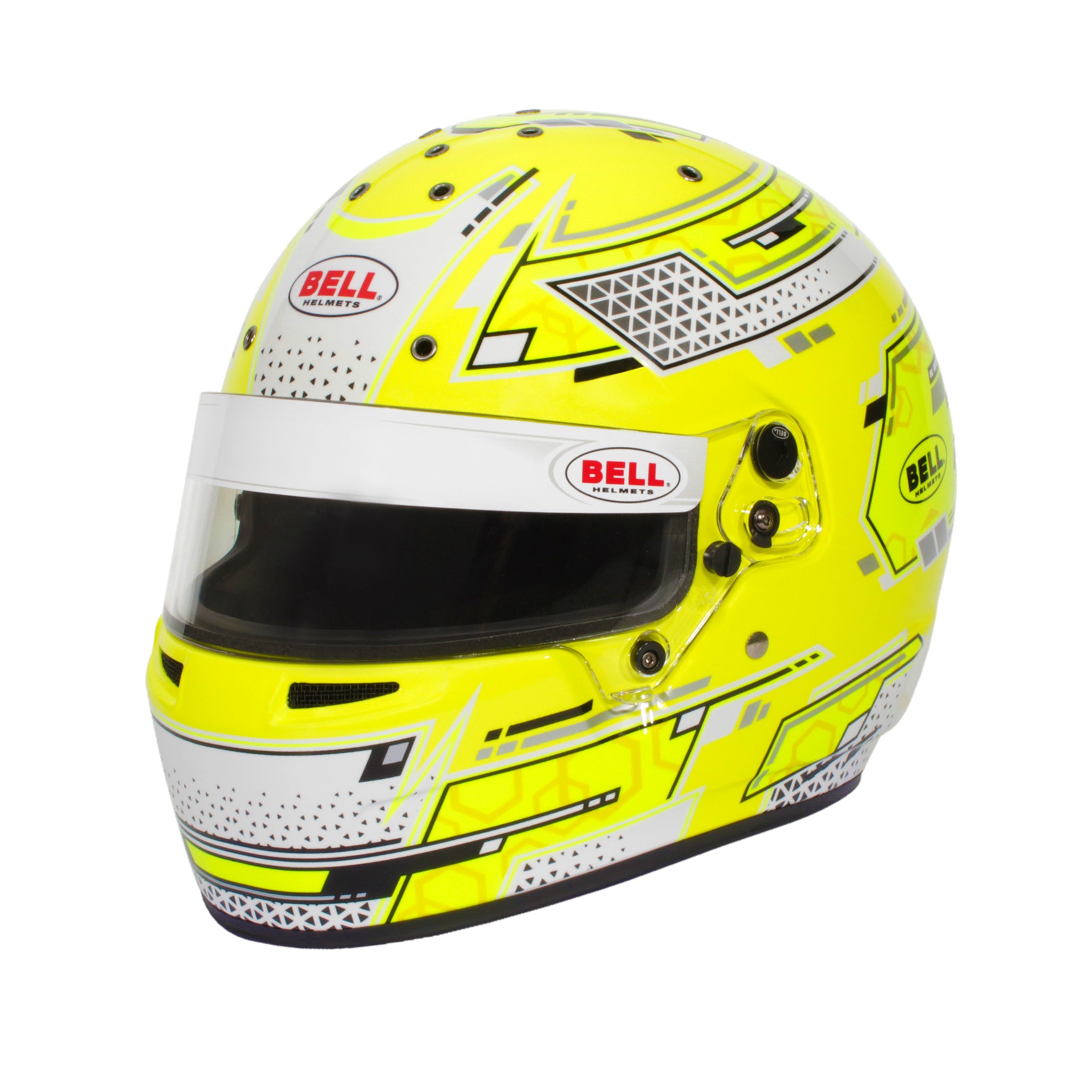 BELL 1310A93 Karting helmet RS7-K STAMINA YELLOW, K2020, size LRG (60-61) Photo-0 