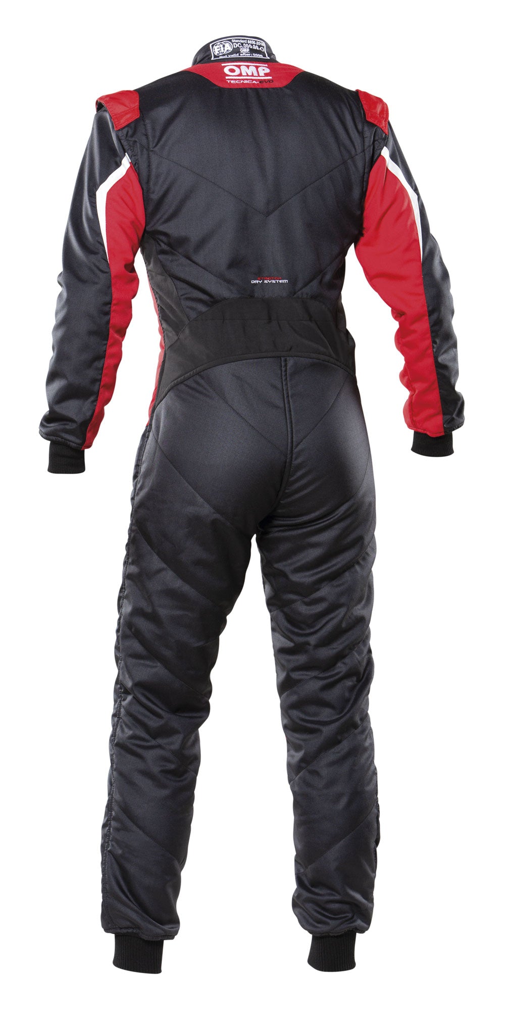 OMP IA0-1859-B01-073-52 (IA01859E07352) Racing suit TECNICA EVO MY2021, FIA 8856-2018, black/red, size 52 Photo-1 