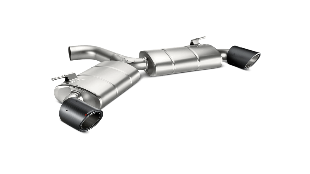 AKRAPOVIC MTP-VW/T/3H Slip-On Line (Titanium) VW Golf (VII) GTI FL (169 kW) 2017-2019 ECE Type Approval Photo-0 