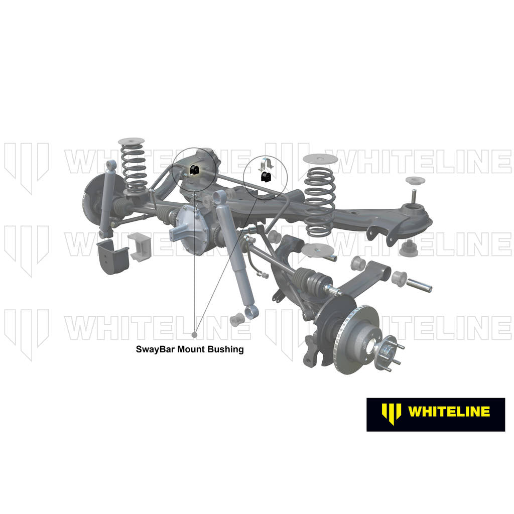 WHITELINE KSK012-16 Sway Bar Bushing Service Kit Photo-1 