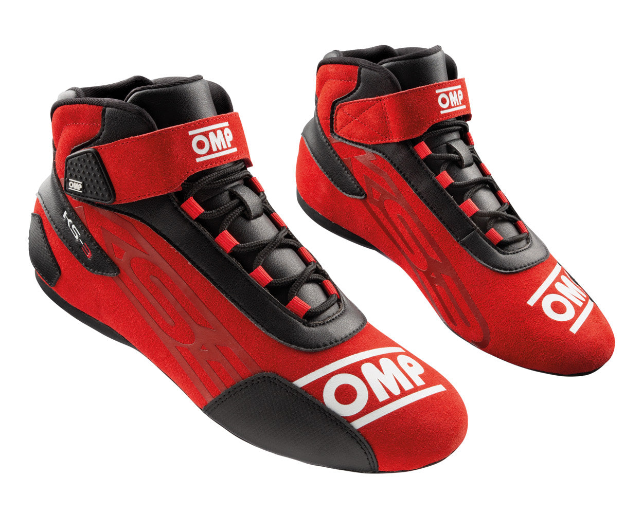 OMP KC0-0826-A01-060-43 (IC/82606043) KS-3 MY2021 Karting shoes, red, size 43 Photo-0 