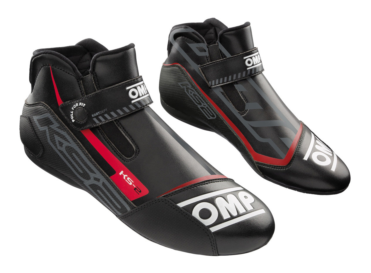 OMP KC0-0825-A01-071-47 (IC/82507147) Karting shoes KS-2 my2021, black, size 47 Photo-0 