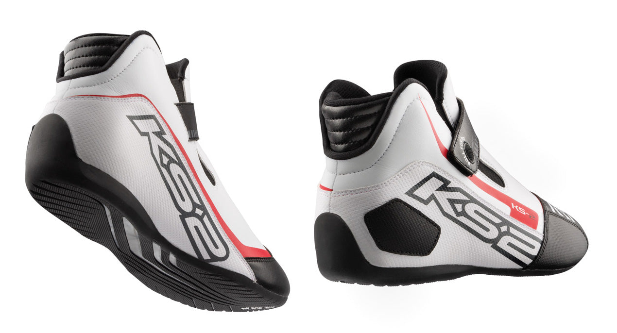 OMP KC0-0825-A01-020-47 (IC/82502047) Karting shoes KS-2 my2021, white, size 47 Photo-1 