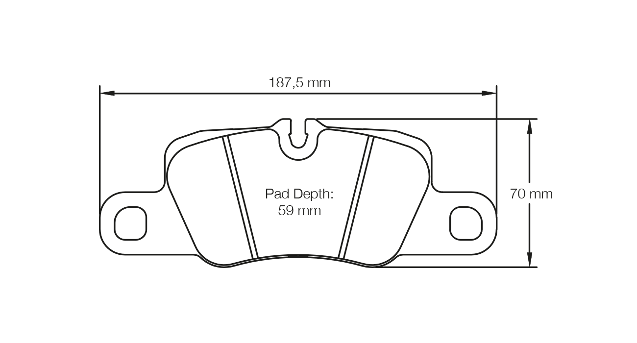 PAGID 4909-RSL29 Rear brake pads RSL29 PORSCHE 991.2 3.0 Carrera GTS / 992 3.0 Carrera 4S [iron brakes] Photo-0 