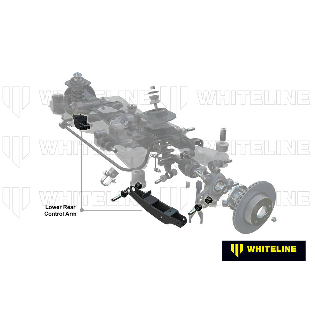 WHITELINE W63400 Control Arm Bushing - Lower Rear Inner/Outer Photo-1 