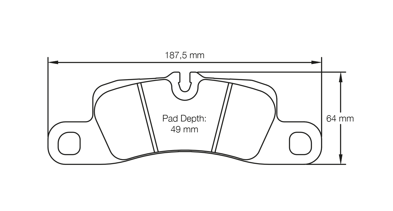 PAGID 4918-RSL29 Rear brake pads RSL29PORSCHE 718 Cayman GTS 4.0 [982] / 991.2 3.0 Carrera [iron brakes] Photo-0 