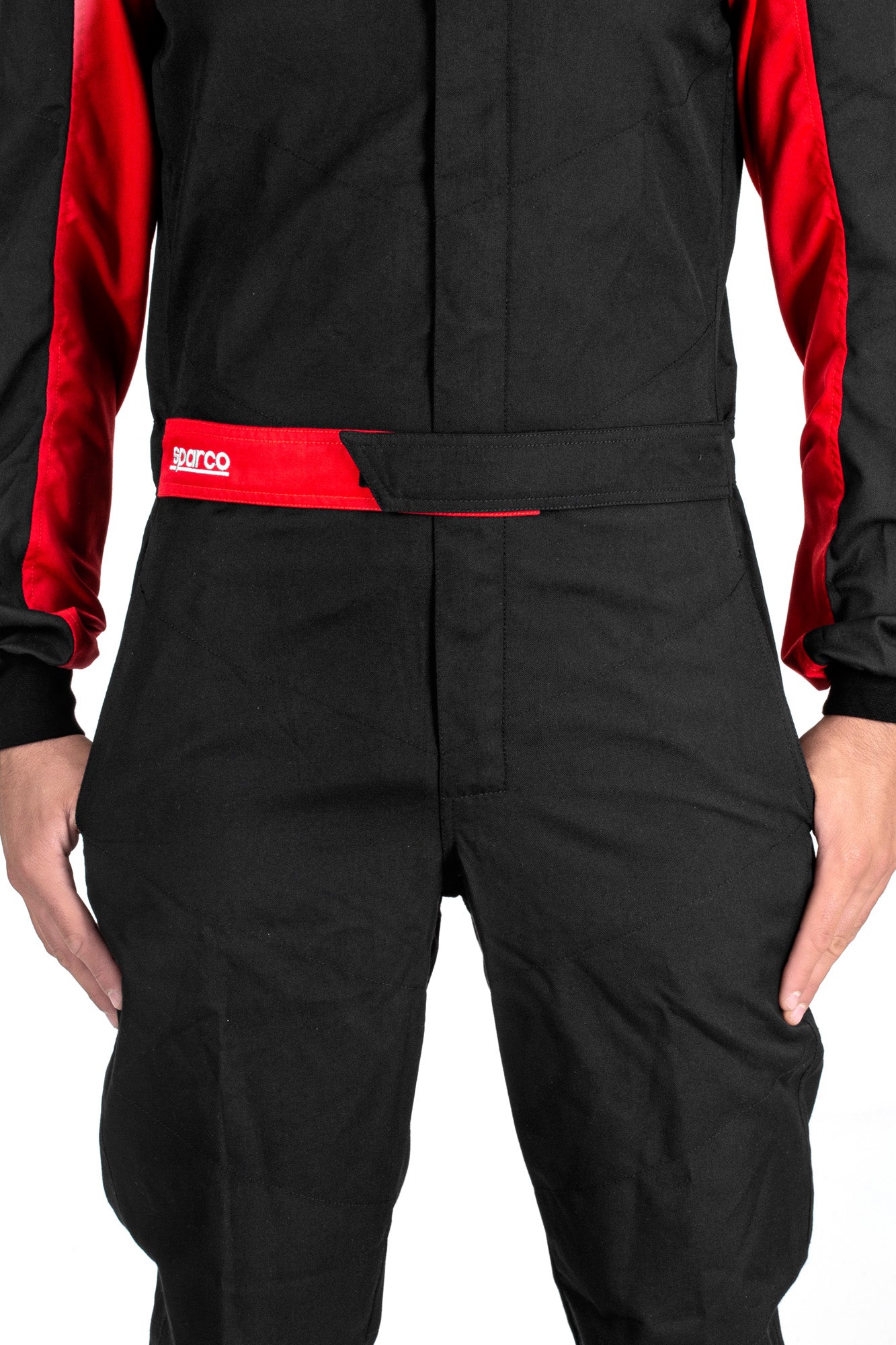 SPARCO 001059NRRS4XL ONE Racing suit, SFI 3.2A/1, black/red, size XL Photo-5 