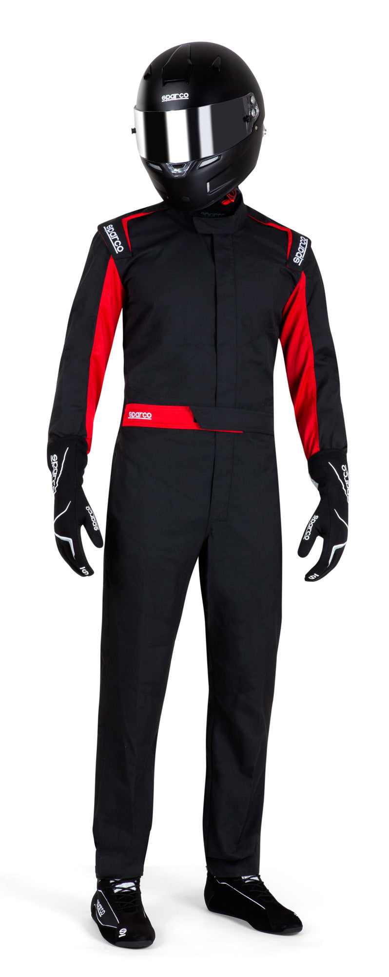 SPARCO 001059NRRS2M ONE Racing suit, SFI 3.2A/1, black/red, size M Photo-1 