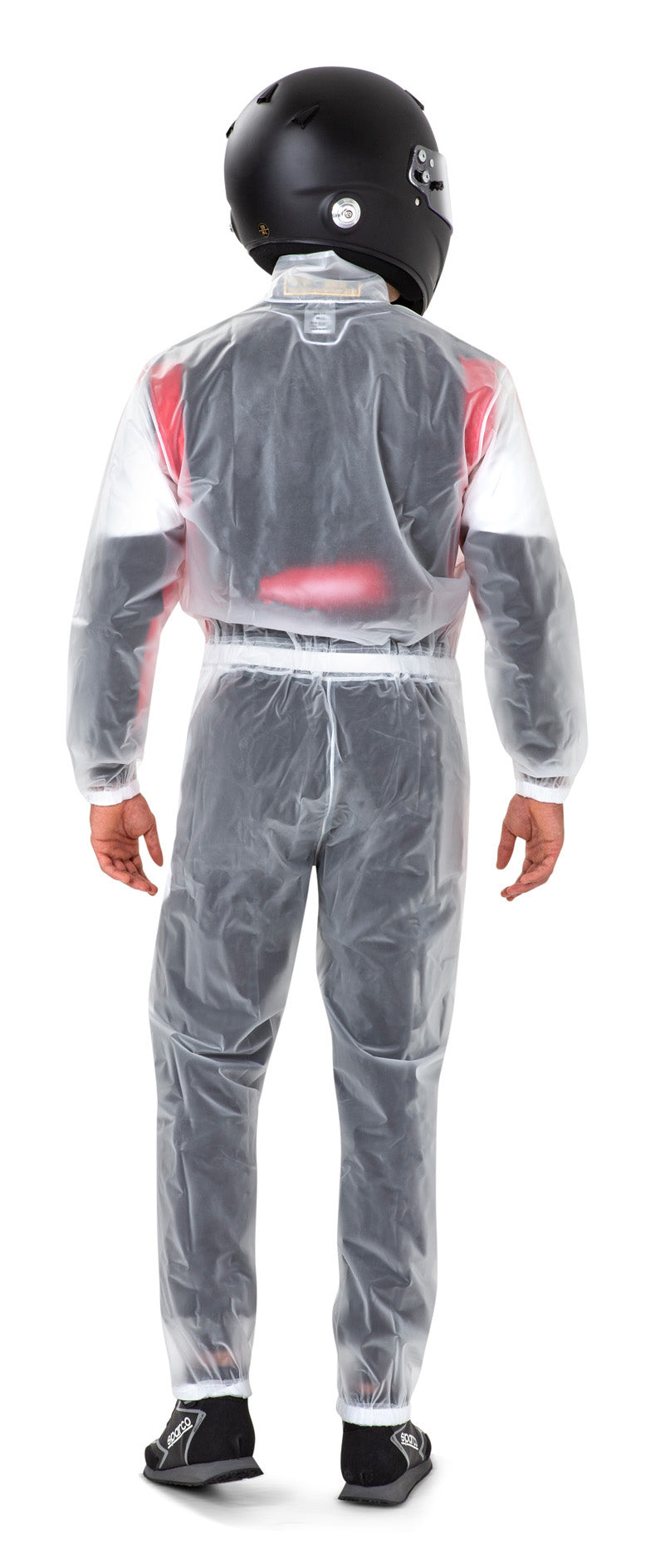 SPARCO 00239T1ES Rain suit T1 EVO, clear, size S Photo-1 