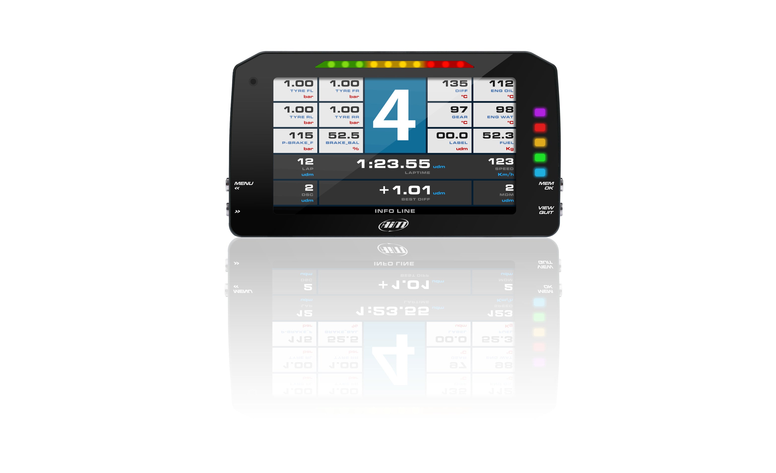 AIM XC1PDM08D06G130C2 PDM08 D 6" Icons GPS 130 Photo-1 