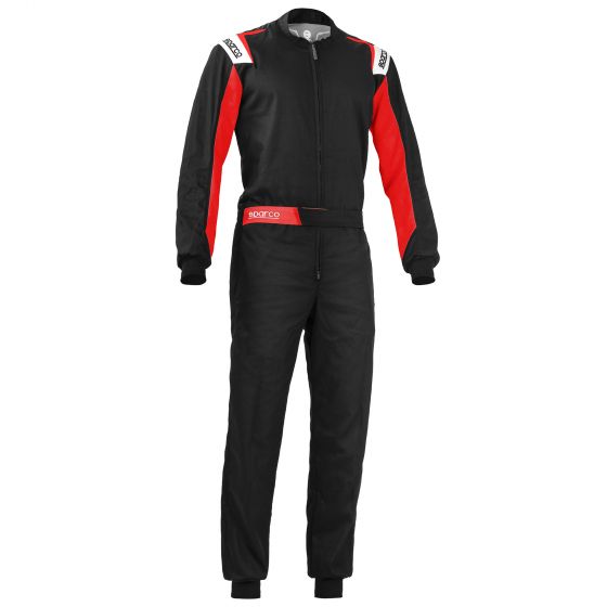 SPARCO 002343NRRS140 ROOKIE 2020 Kart suit, NOT HOMOLOGATED, kids, black/red, size 140 Photo-0 