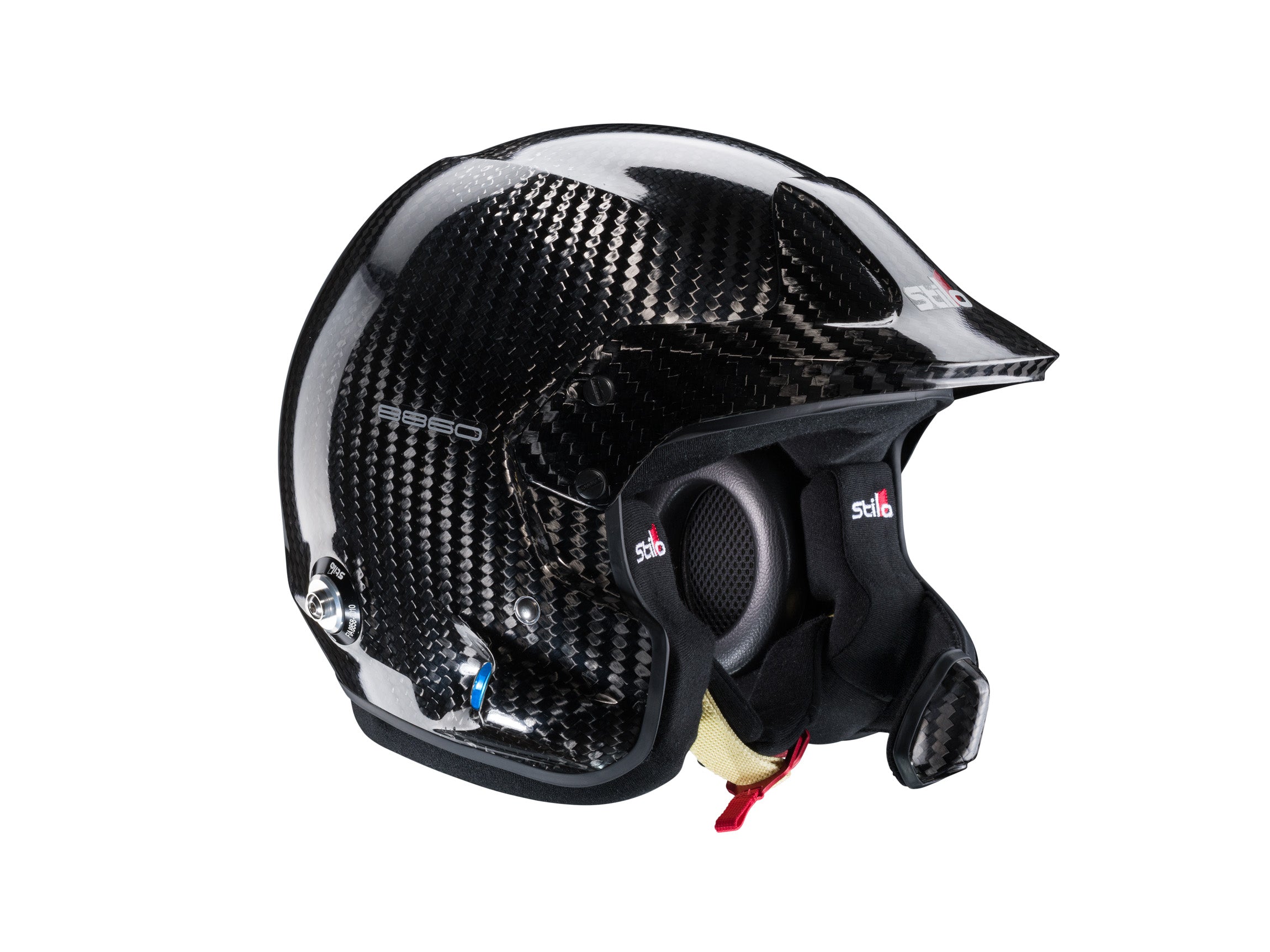 STILO AA0220BG1R55 Venti WRC DES Rally, intercom, HANS, FIA 8860-2018, carbon, size 55 Photo-4 