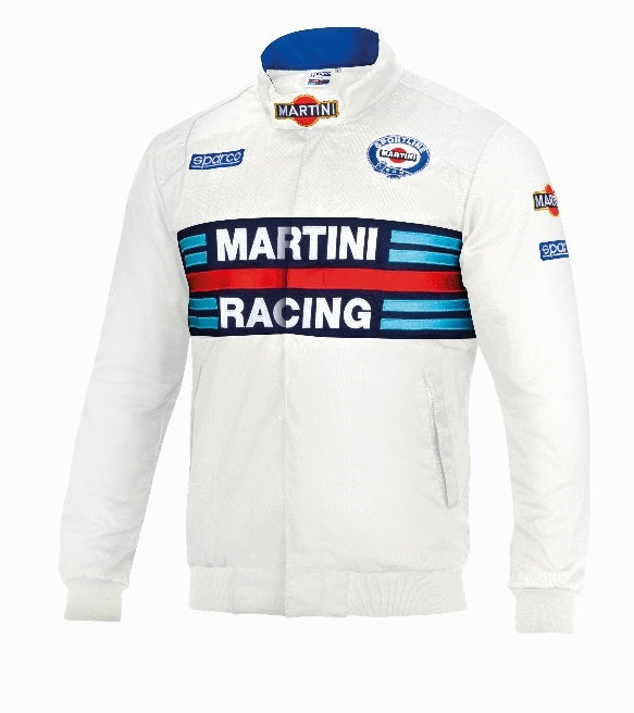 SPARCO 01281MRBI3L Bomber MARTINI-R, white, size L Photo-0 