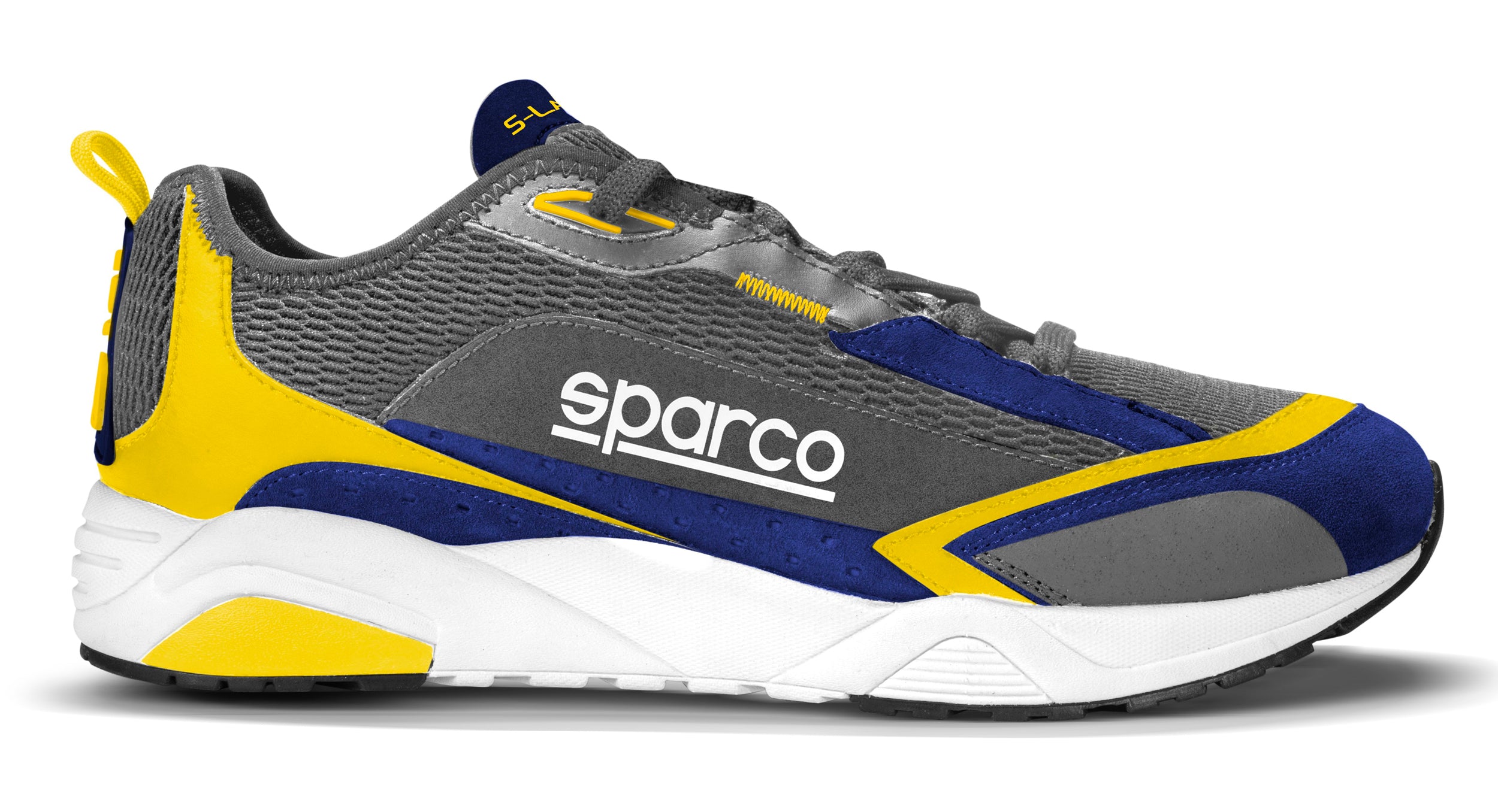 SPARCO 00129246BMGI S-LANE Shoes, blue/grey/yellow, size 46 Photo-0 