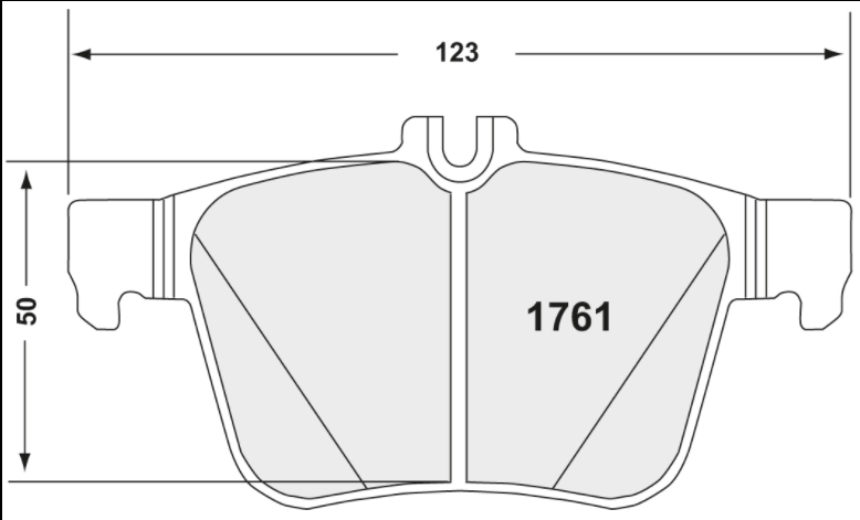 PFC 1761.10 Rear Brake Pads Z-RATED for VW Golf GTI / Golf R (Mk7) / SKODA Octavia RS 2012-2025 Photo-0 