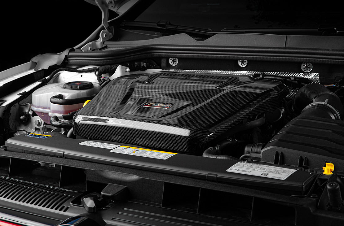 COBB 4V2600 Engine Cover REDLINE (Carbon) for WV Golf GTI/R (Mk7/Mk7.5/Mk8) / AUDI A3/S3 (8V) Photo-6 