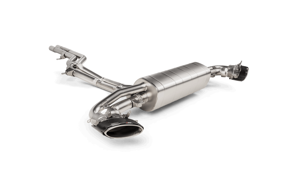AKRAPOVIC S-AU/TI/20H Evolution Line (Titanium) for AUDI RS Q8 (4M) 2020-2024 Photo-0 