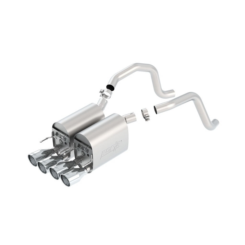 BORLA 11814 Rear Section C6 CORVETTE 2005-2008 Touring Photo-0 