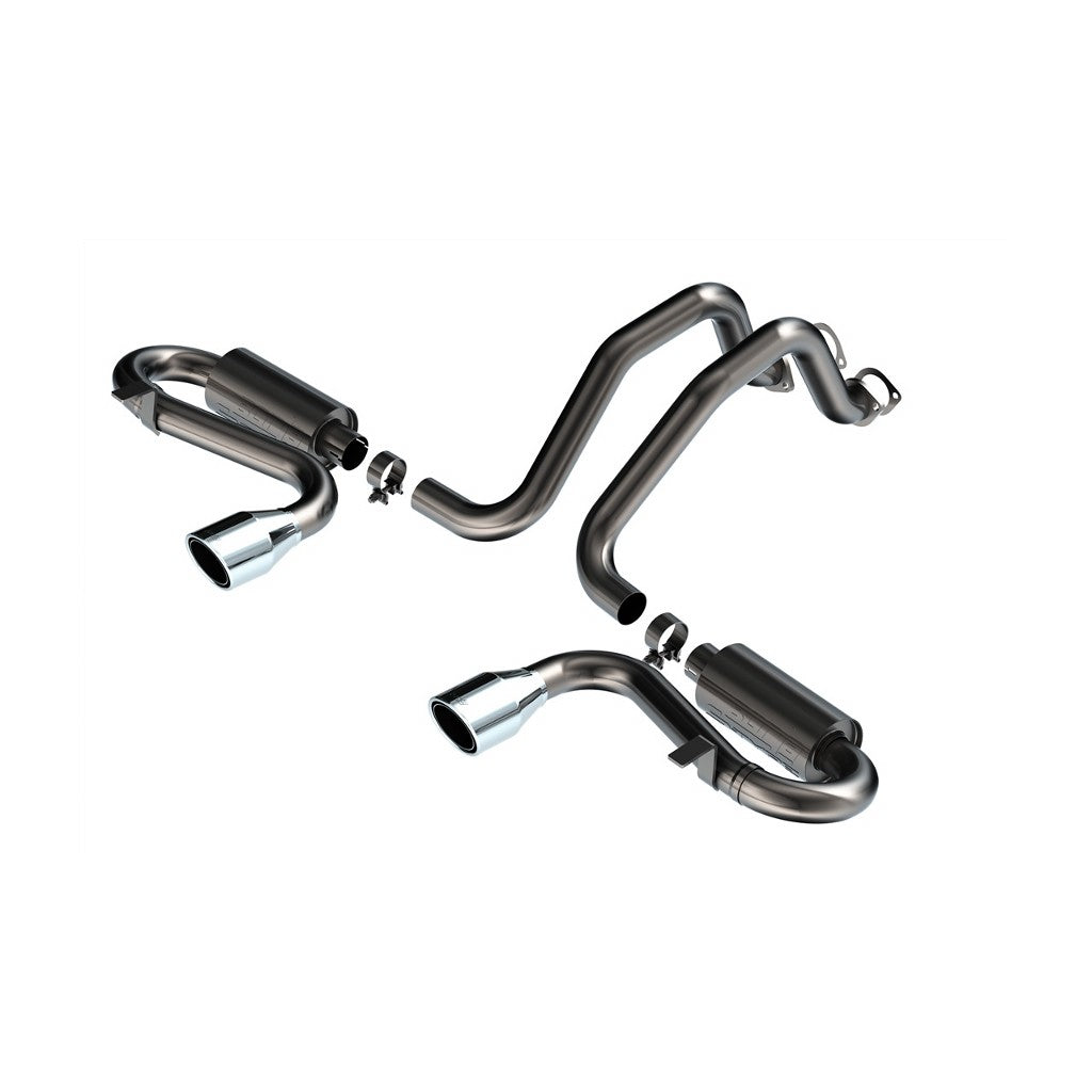 BORLA 140017 Cat Back Exhaust System C5 CORVETTE / C5 CORVETTE Z06 1997-2004 S-Type Classic Photo-0 