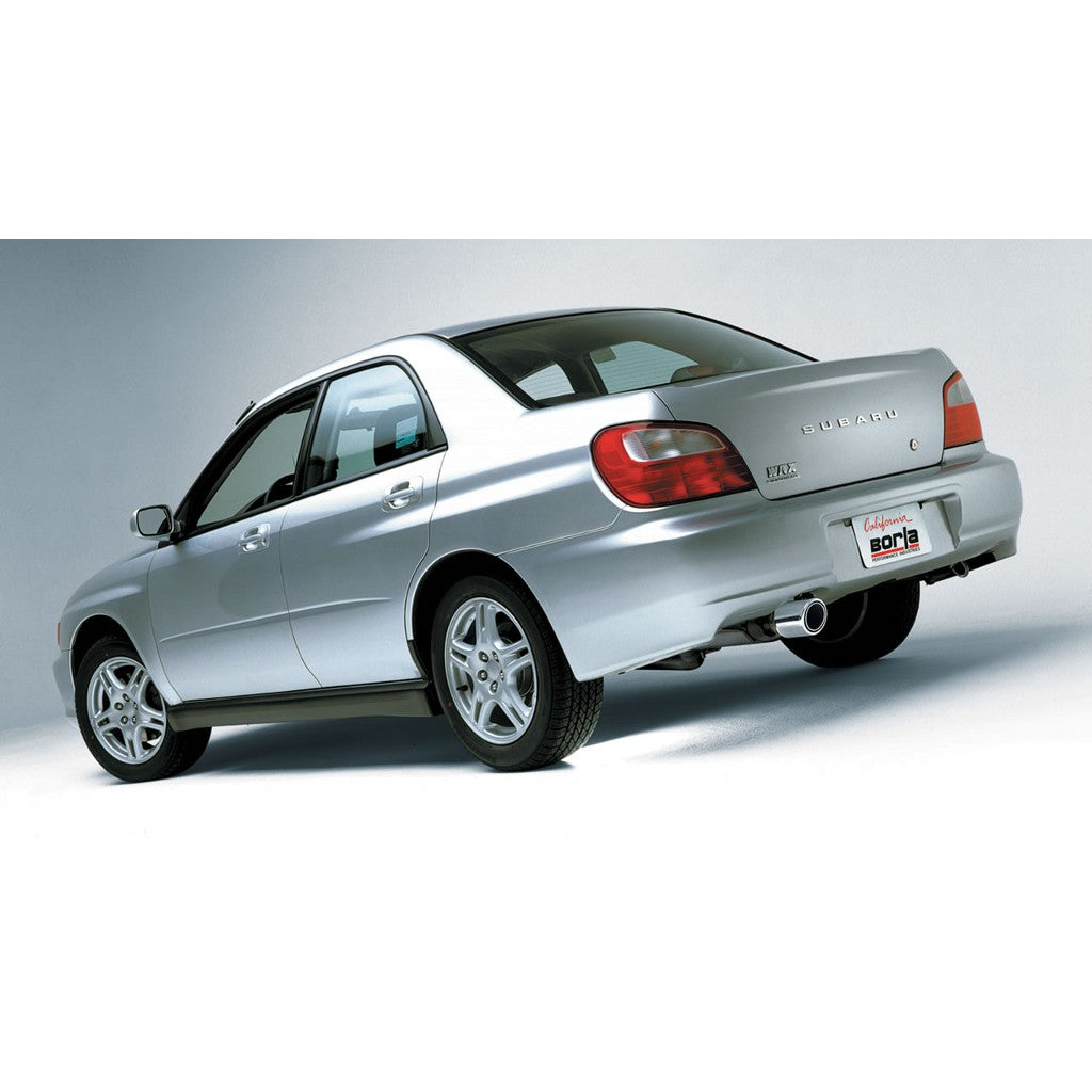 BORLA 140075 Cat Back Exhaust System WRX / WRX STI 2002-2007 S-Type Photo-1 