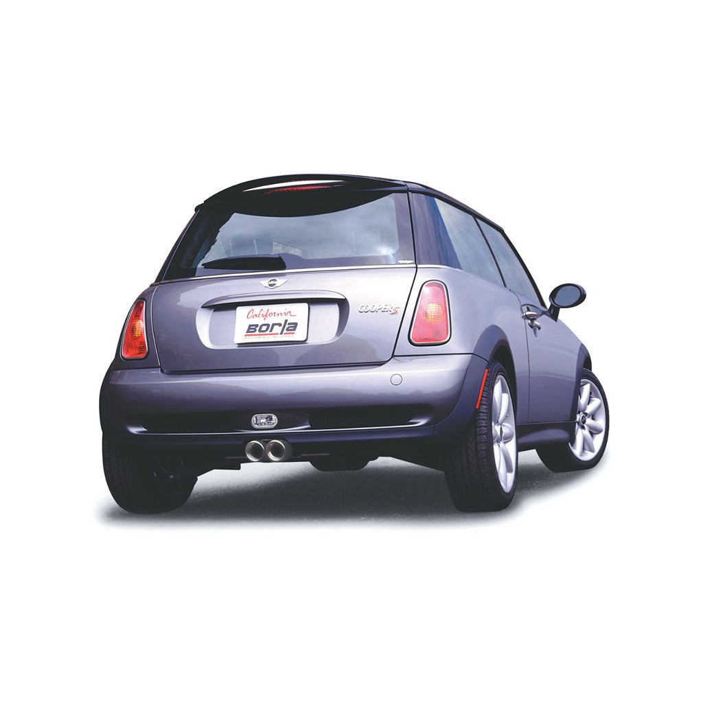 BORLA 140119 Cat Back Exhaust System MINI Cooper S 2004-2006 S-Type Photo-1 