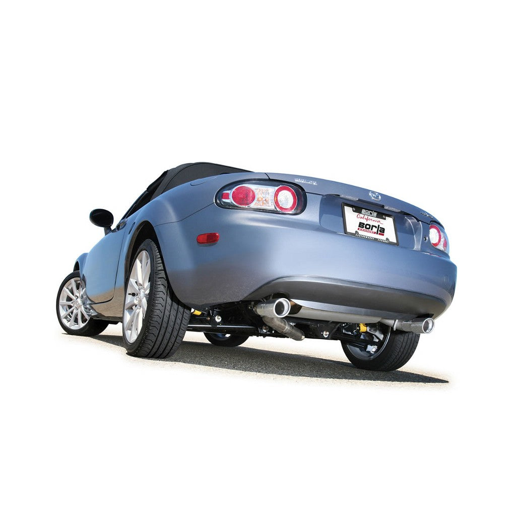 BORLA 140169 Cat Back Exhaust System MIATA MX-5 06 2.0L MT RWD 2DR Photo-1 