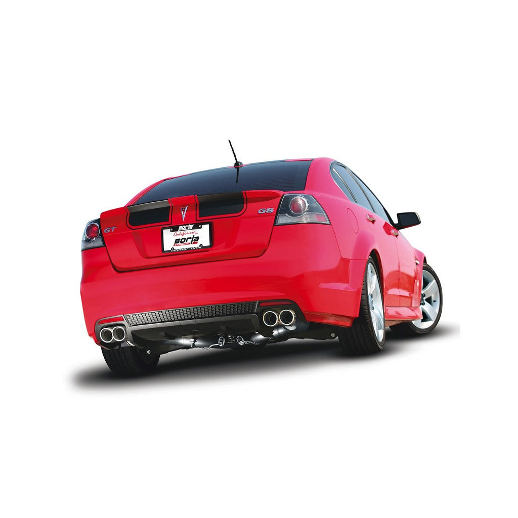 BORLA 140287 Cat Back Exhaust System G8 08- 09 6.0L V8 RWD Photo-1 