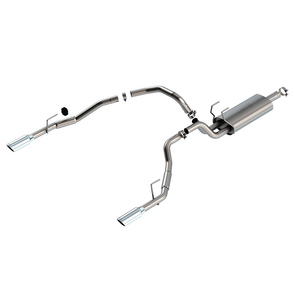 BORLA 140308 Cat Back Exhaust System RAM 1500 09 5.7L V8 RWD 4DR Photo-0 