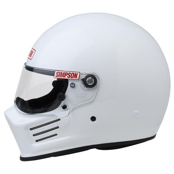 SIMPSON 7210031 SUPER BANDIT Full face helmet, Snell SA2020, white, size L Photo-0 