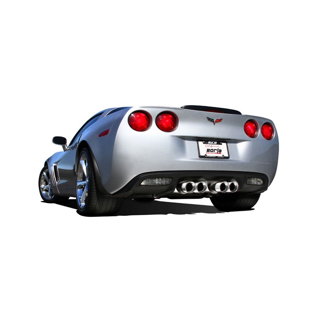BORLA 140440 Cat Back Exhaust System CORV C6 09-11 6.2L "S-TYPE" Photo-1 