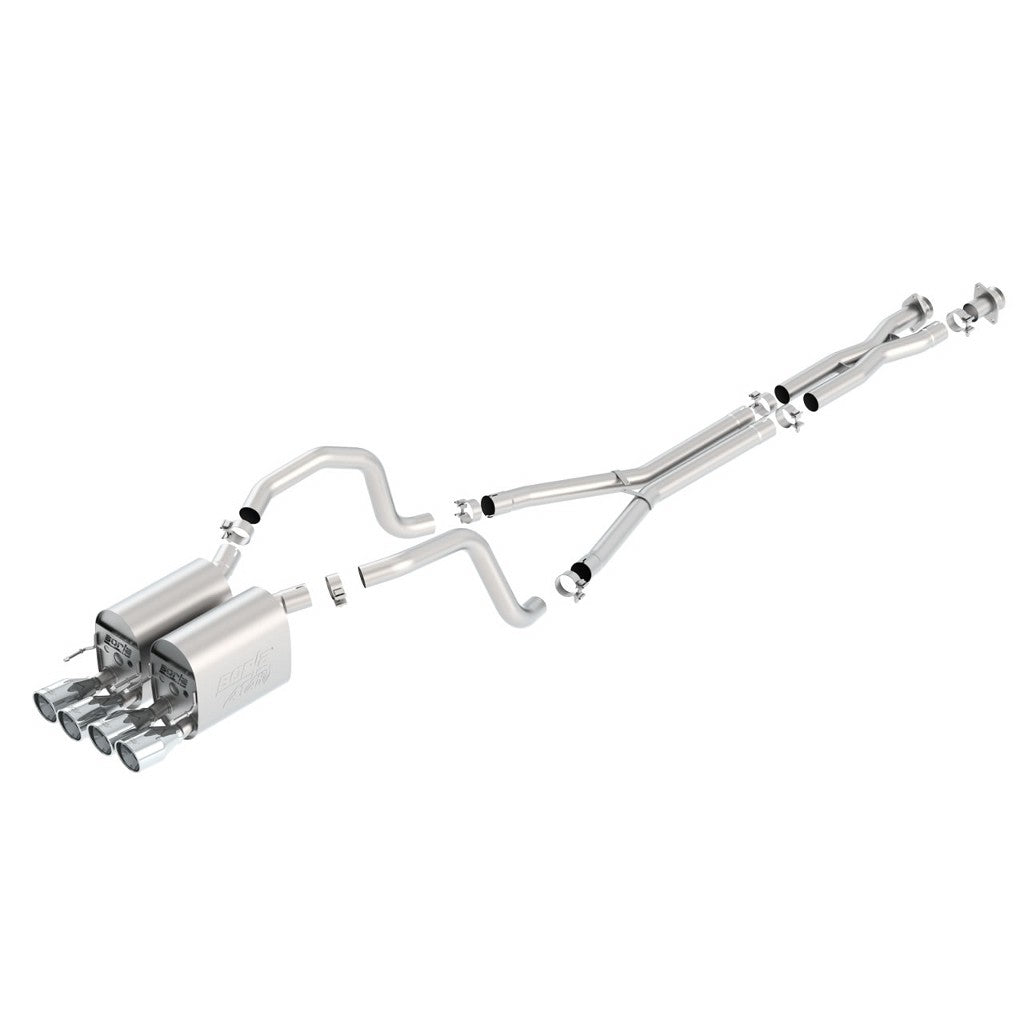 BORLA 140453 Cat Back Exhaust System CORV C6 05- 08 "ATAK" Photo-0 