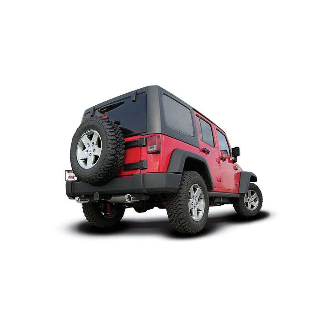 BORLA 140460 Cat Back Exhaust System WRANGLER 2012 3.6L AT / MT 4WD 2DR Photo-1 