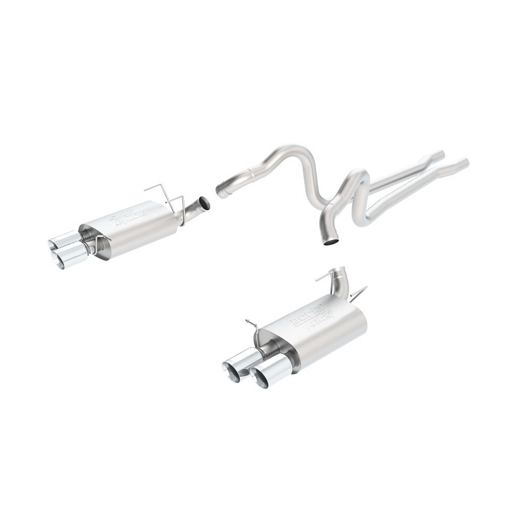 BORLA 140501 Cat Back Exhaust System SHELBY MUST GT500 2013 5.8L "ATAK" Photo-0 