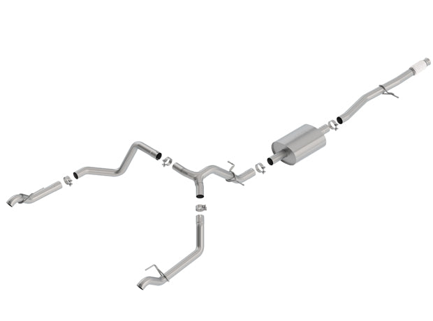 BORLA 140769 Exhaust system S-TYPE for SILV. / SIERRA 1500 2019 5.3L (NO TIPS) Photo-0 