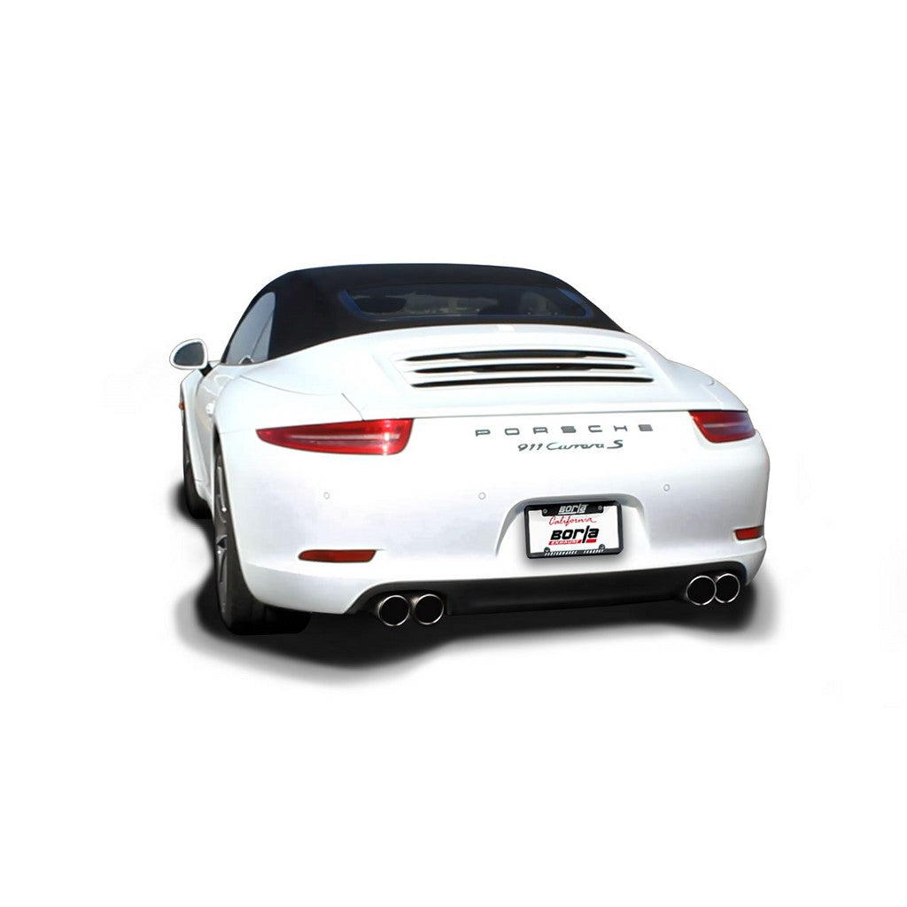 BORLA 140524 Cat Back Exhaust System (991) 911S / 911 4S 2013- 3.4L A / T Photo-1 