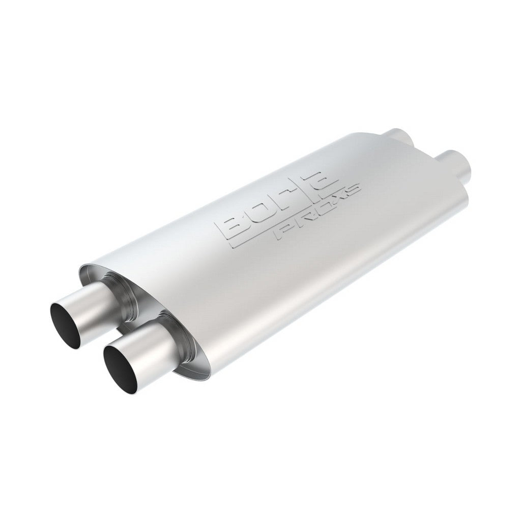 BORLA 400287 ProXS™ Muffler, Dual / Dual, Oval, 2.25" 19" x 4" x 9.5" Photo-0 