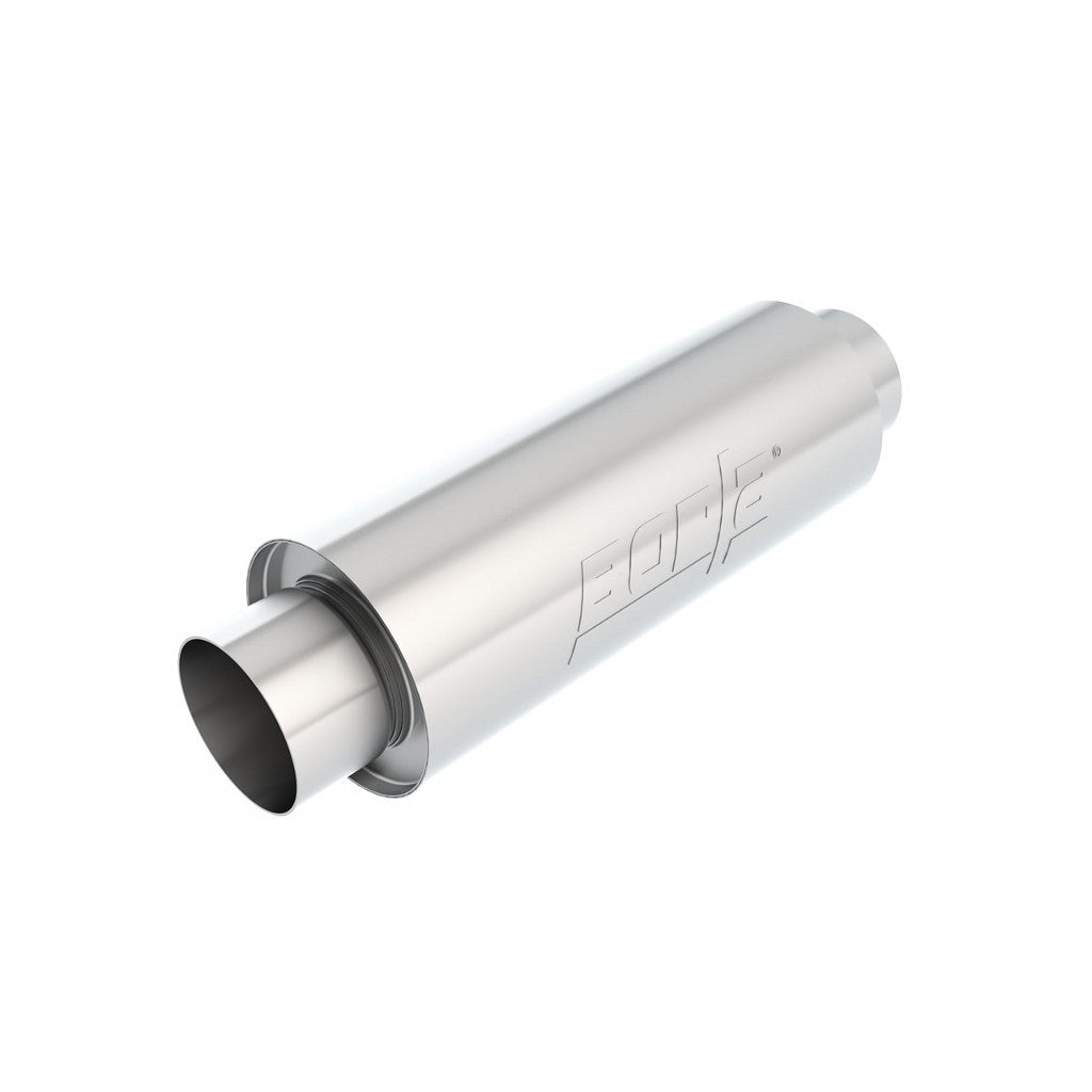 BORLA 40741 XR-1® Multi-Core 4" Center-Center 16"x6.25" Round - Racing Muffler Photo-0 